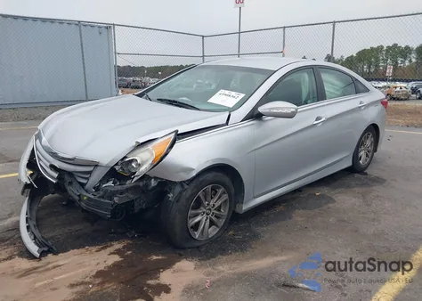 2014 Hyundai Sonata Gls from USA, damaged, VIN 5NPEB4AC5EH813408